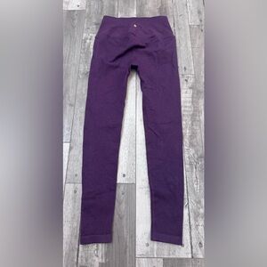 Spiritual Gangster Yoga Leggings Size XS/Small in Sparkly Purple
